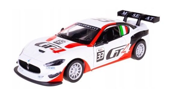 ミニカー Maserati MC GT4  1 of 1,584 pcs Zabawka Maserati Gran Turismo MC GT4 w skali 1:43 MSZ M-311